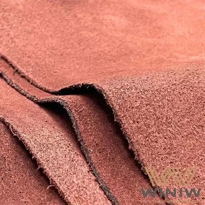 Breathable Microfiber Synthetic Suede Leather Fabric For Horse Saddles