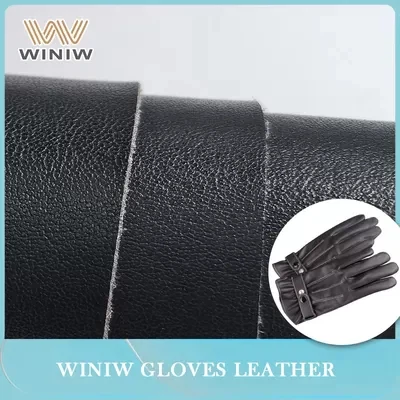 Eco-certificeret strækbart faux læder til ridningshandsker
